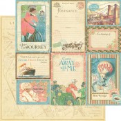 Come Away With Me Collection - Vintage Voyage 12x12 Paper